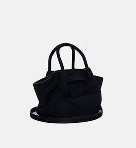 Hana Mini Faux Suede Tote Bag