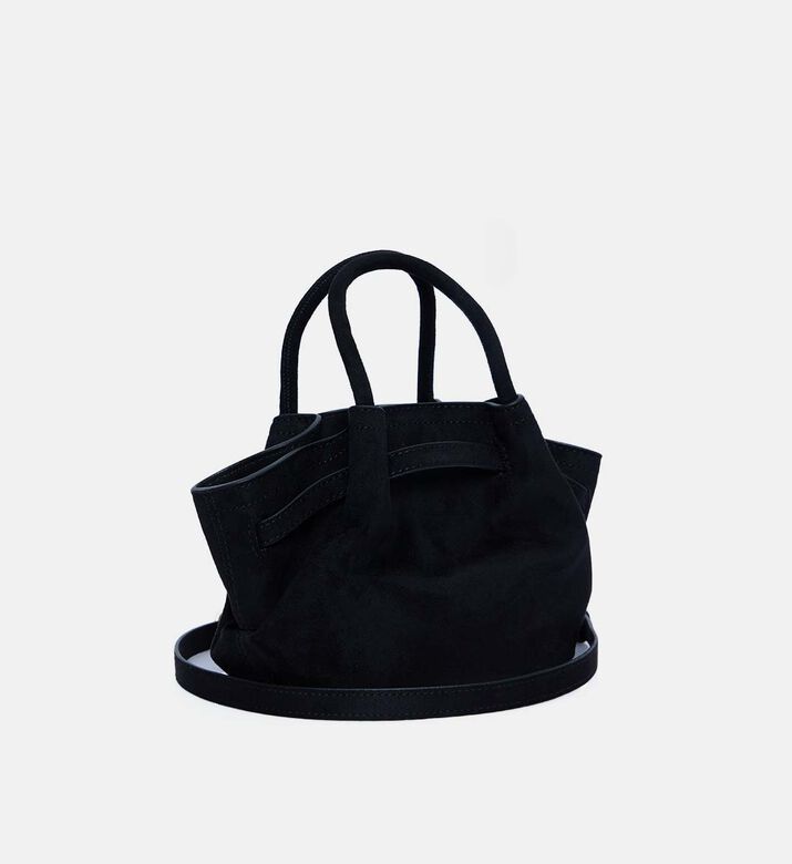 Hana Mini Faux Suede Tote Bag