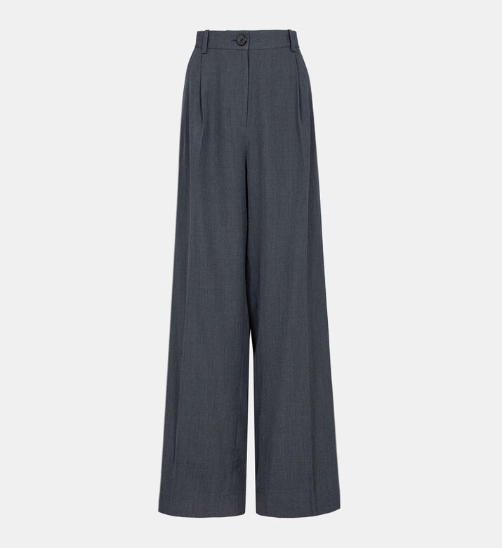 High-waisted Wide-legged Trousers