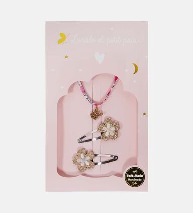 Glittered Retro Flower Gift Box
