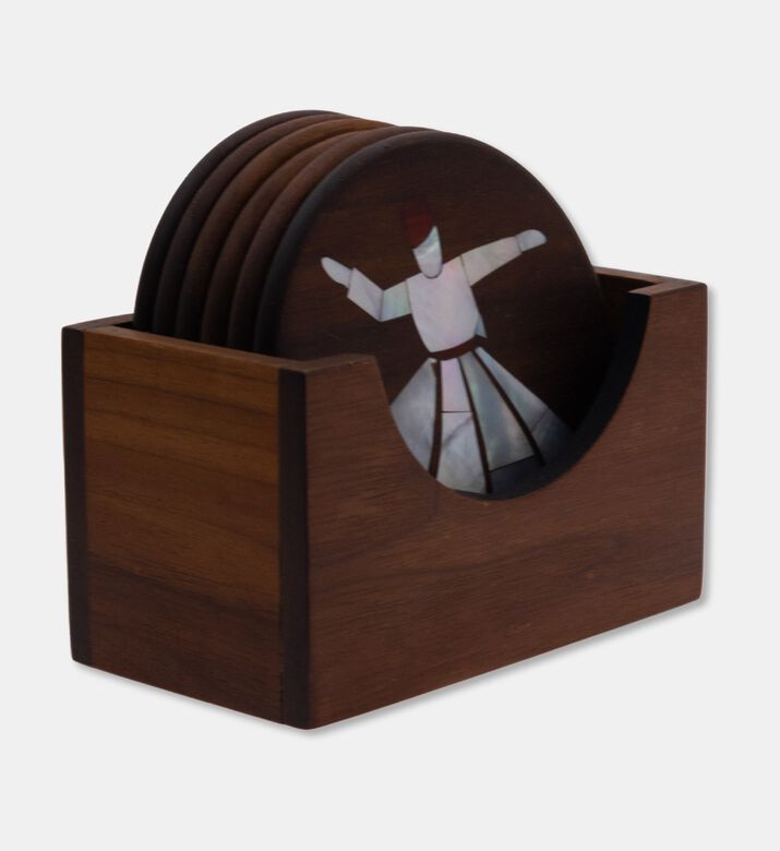 Darmisak Oriental Darawish 6-piece Coaster, Packshot View