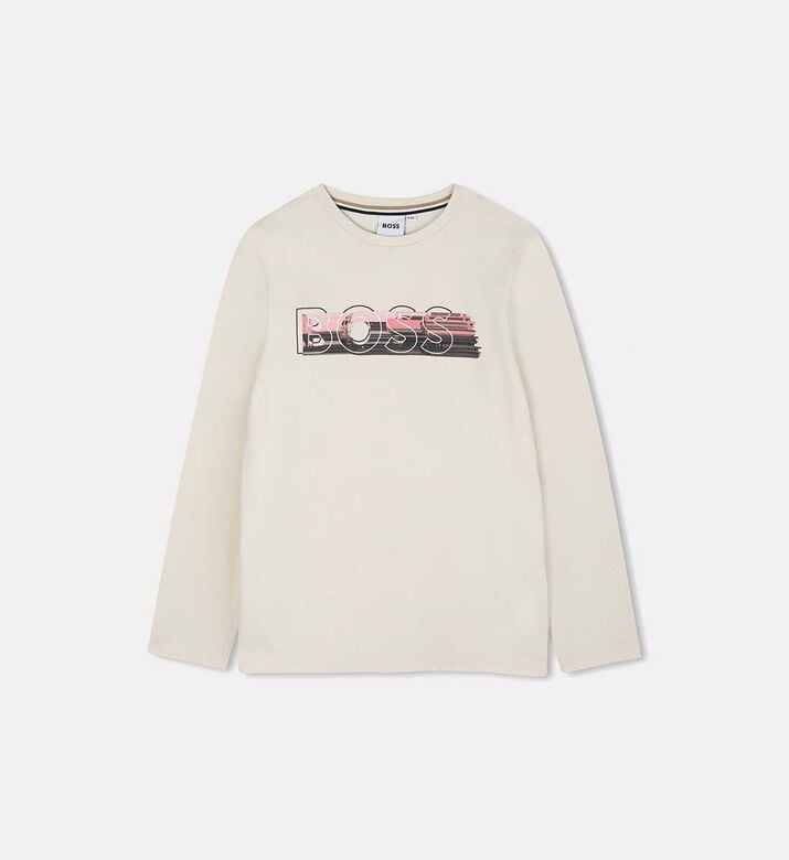 Cotton Jersey Long-sleeve T-shirt