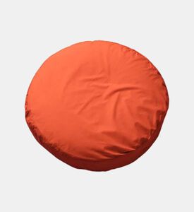 Suite702 Organic Percale Cotton Round Pillow Case, Orange, 80x10-cm, Packshot View