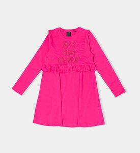 Logo 4g Heart-embroidery Dress