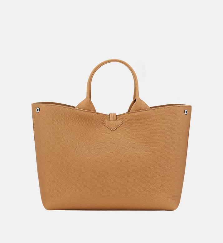 Longchamp Le Roseau Cowhide Leather Top Handle Bag, Packshot View
