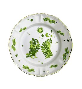 رجل امرأة الخزف لوحة الأزهار