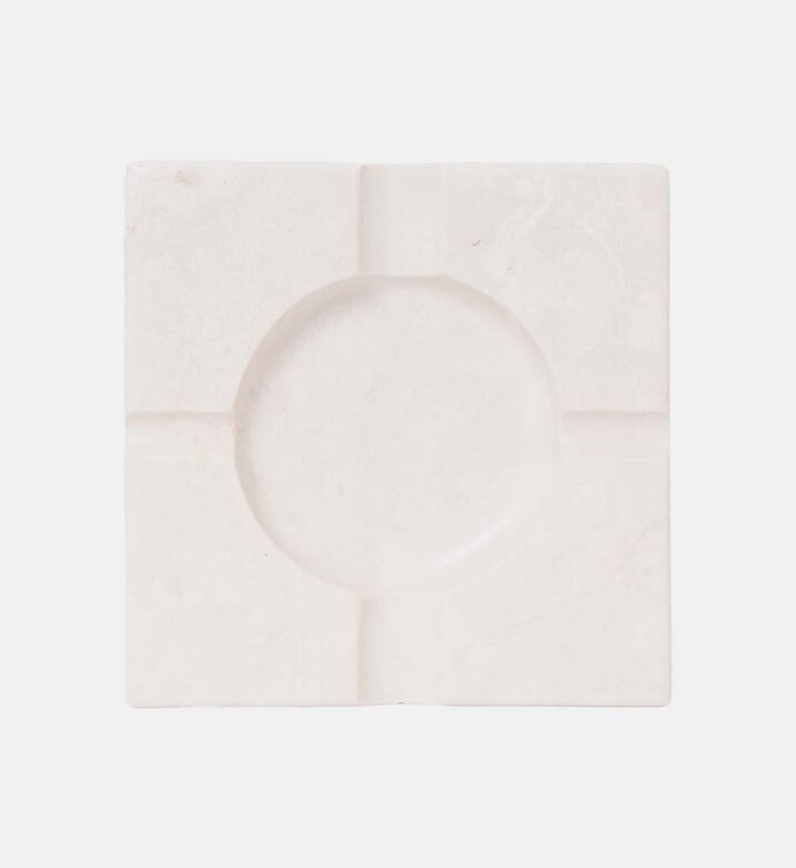 منفضة سجائر رخامية بلمسة لامعة