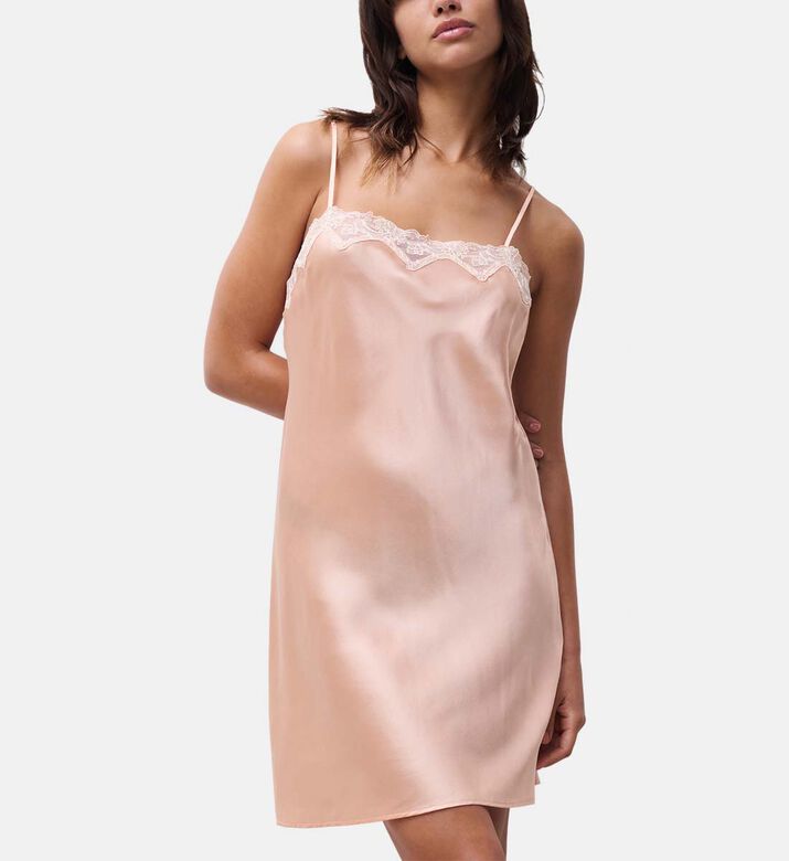 Chantelle Dress, Nude, Xs, Model View