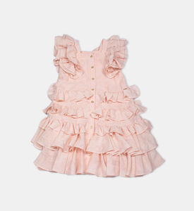 Ball Gown Buttoned Dress