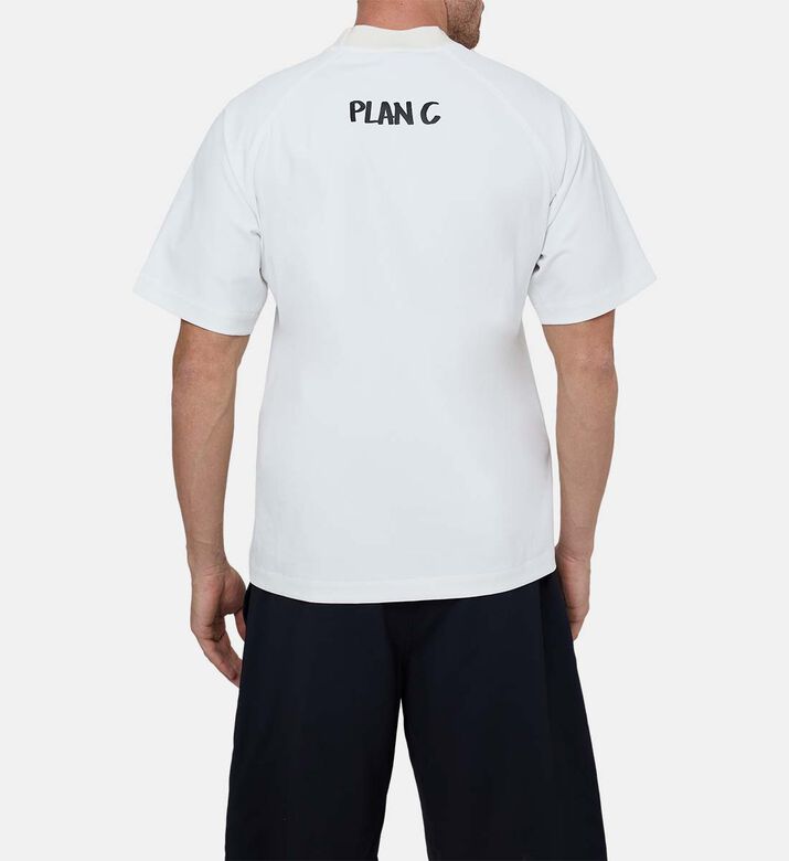 تيشيرت قطن بطبعة شريحة بيتزا