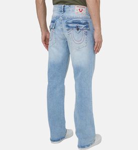 Straight-cut 5-pockets Denim Pants Straight-cut 5-pockets Denim Pants