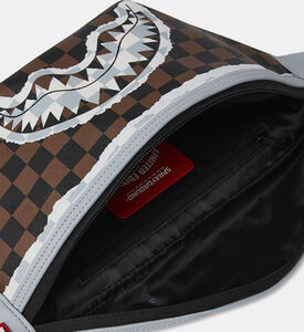 Sprayground Tear Check Pattern Crossbody Bag, Packshot View