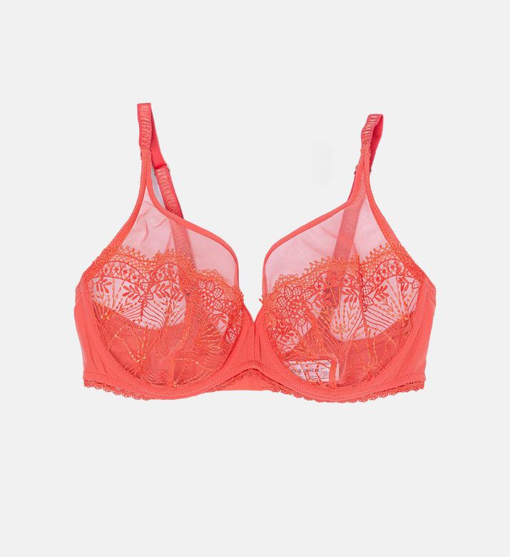 Plunge Embroidered Underwire Bra Plunge Embroidered Underwire Bra