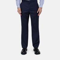 Pinstripe Wide-leg Pants