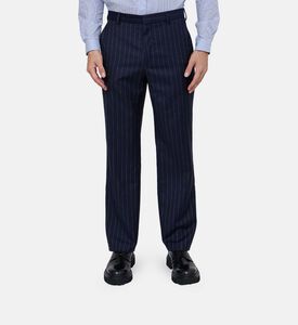 بنطال واسع مخطط