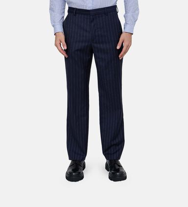 Pinstripe Wide-leg Pants