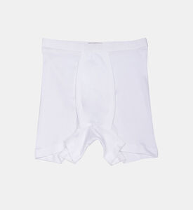 Cotton Embossed Logo Long Boxers