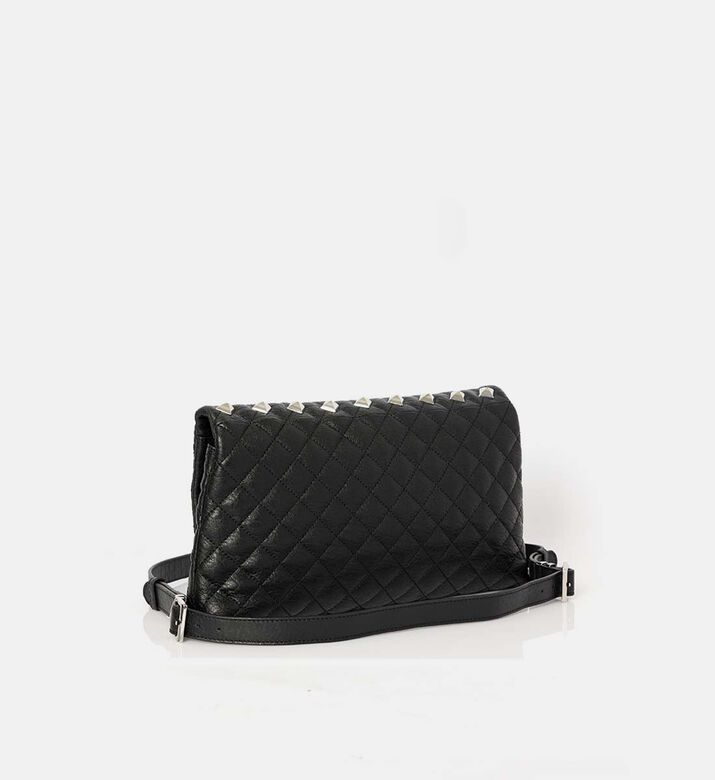 The Kooples Diamond Stud Quilted Rectangular Clutch, Packshot View