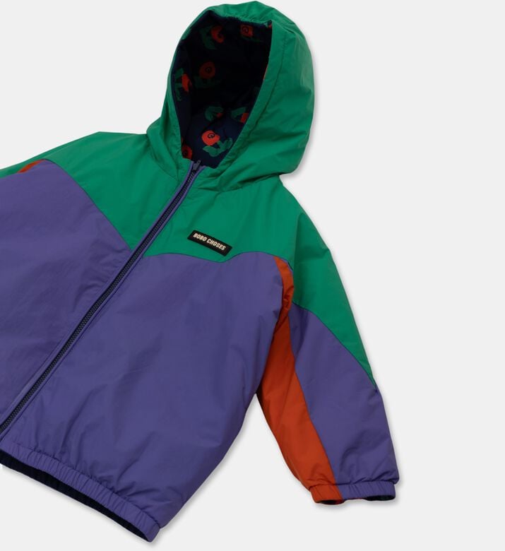 Bobo Choses Padded Hooded Kids Jacket, Packshot View