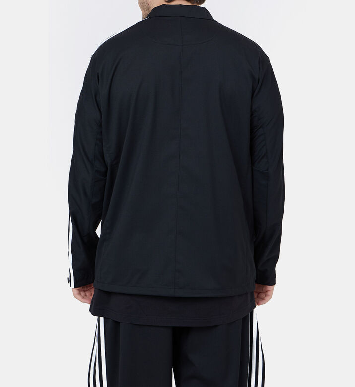 Wool-blend Stripped Jacket