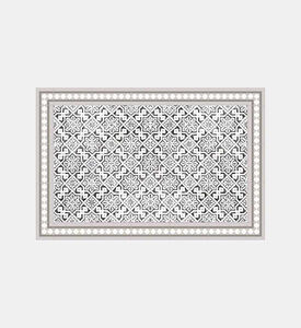 ممسحة أرجل بطباعة بلاط مغربي