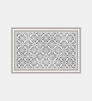 Moroccan Tile-print Doormat