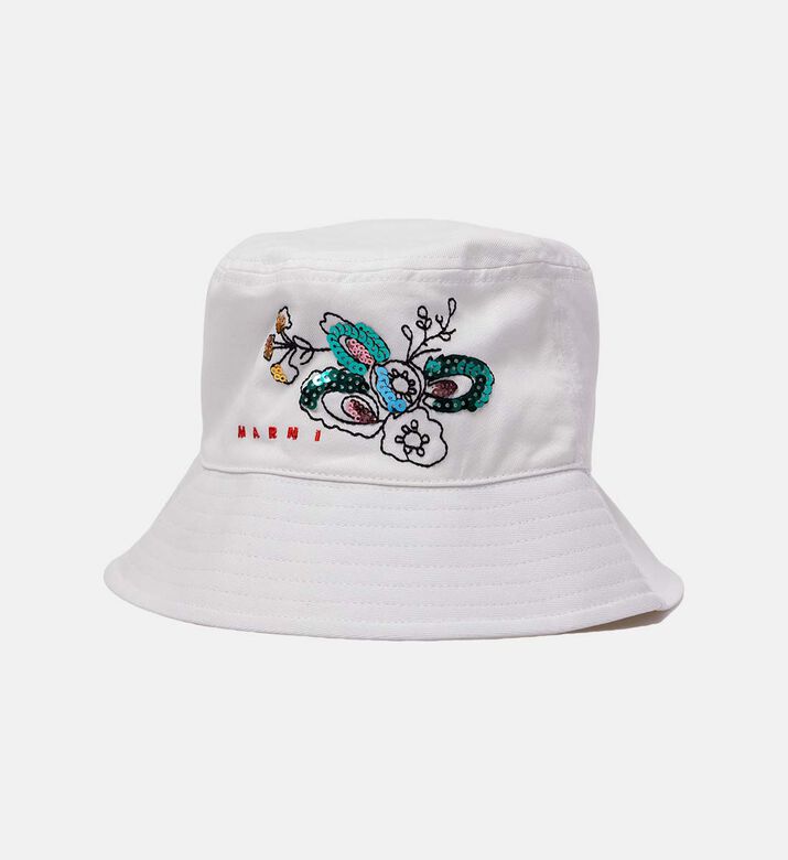 Sequined Embroidery Bucket Hat Sequined Embroidery Bucket Hat
