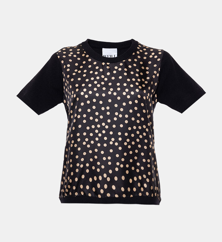 Dotted Short-sleeve Pullover Dotted Short-sleeve Pullover
