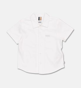 Boss Stretch Piqu&eacute; Button-down Shirt, Packshot View