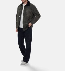 Zadig et Voltaire Contrast Collar Utility Jacket, Model View