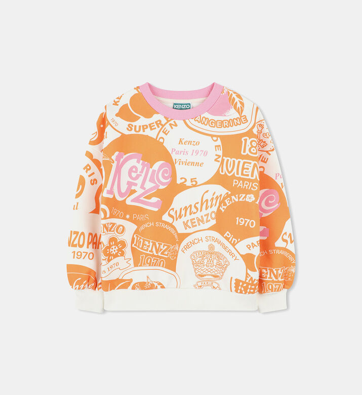 All-over Logo-print Sweatshirt