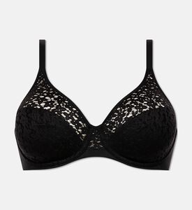Chantelle Norah Comfort Underwire Bra, Black, 100, E, Packshot View