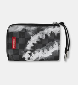 Sprayground Sip N Smoke Zip Closure Wallet, Packshot View