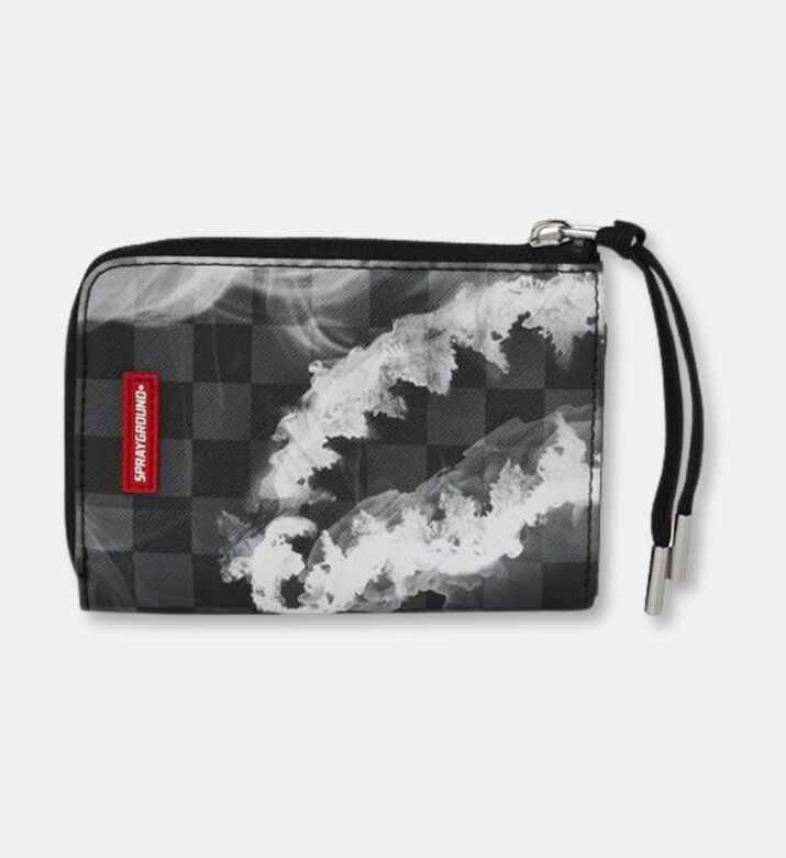 Sprayground Sip N Smoke Zip Closure Wallet, Packshot View