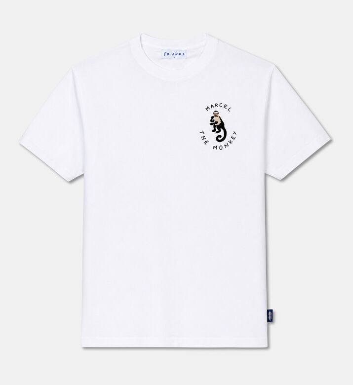 Maison Labiche Organic Cotton Chest Graphic T-shirt, Packshot View
