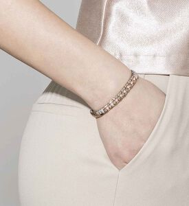 8 Round Stone Stretchable Bracelet