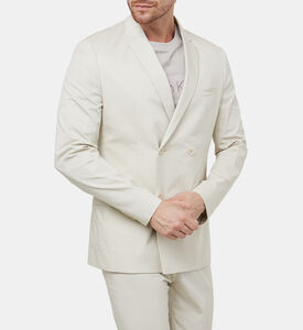 بليزر قطني بصفي أزرار