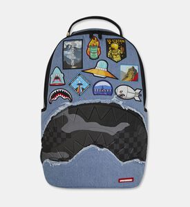 Sprayground Patchwork Zip Fastening Backpack, Packshot View