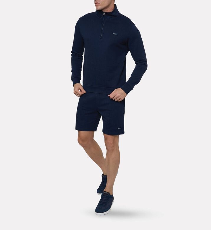 Hackett London Heritage Elastic Waistband Regular-fit Shorts, Model View