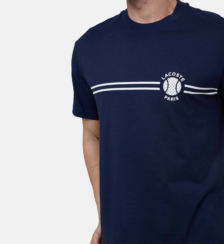 Organic Cotton Tennis Graphic-print T-shirt