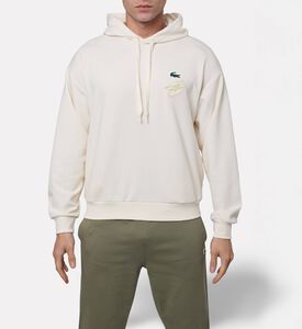 Lacoste Cotton-blend Hooded Sweatshirt, Model View