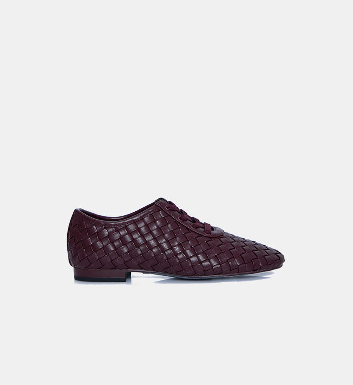 Kayla Weave Strap Flat Shoes