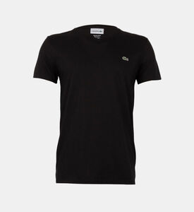 V-neck Pima Cotton Jersey T-shirt