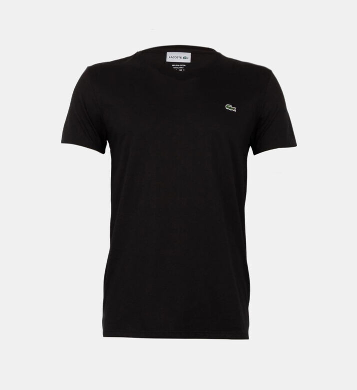 V-neck Pima Cotton Jersey T-shirt