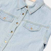 Denim Long-sleeve Shirt
