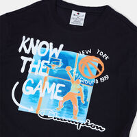Graphic Print Crewneck T-shirt
