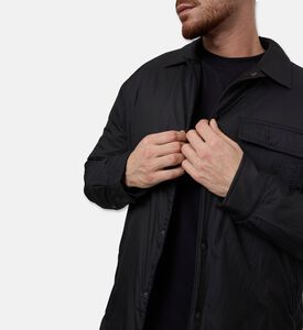 Karl Lagerfeld Fleece-lined Thermal Lining Jacket, Model View