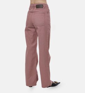 Calvin Wide-leg Denim Pants