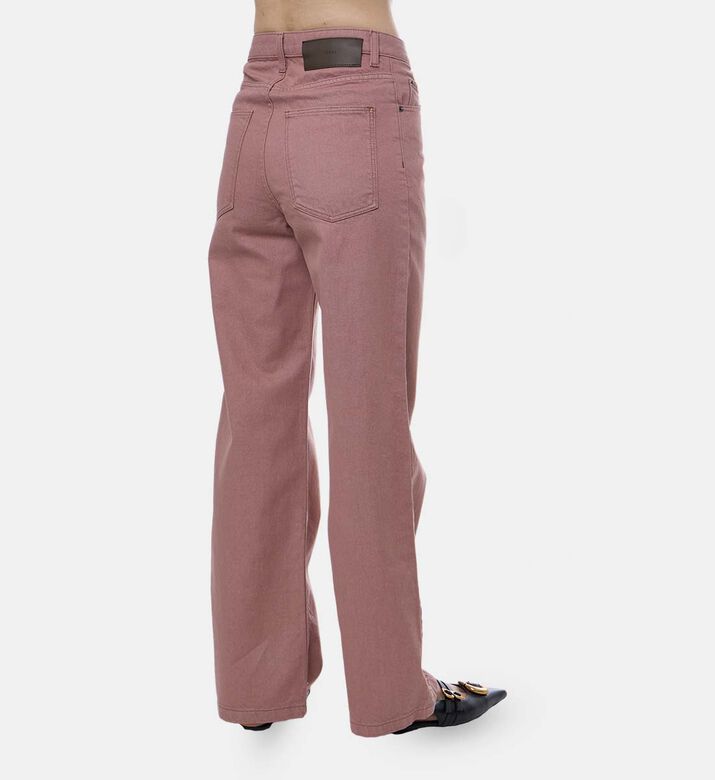 Calvin Wide-leg Denim Pants