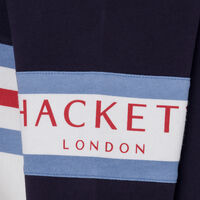 Patch Jersey Long-sleeve Polo
